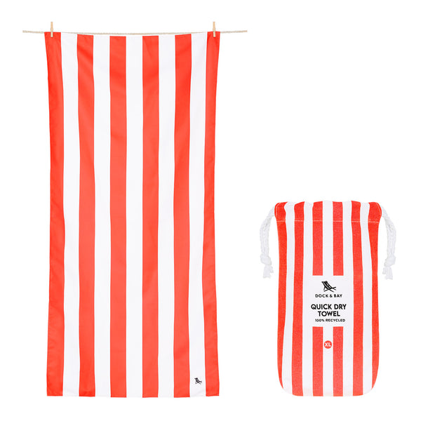 Dock & Bay Quick Dry Towel - Waikiki Coral