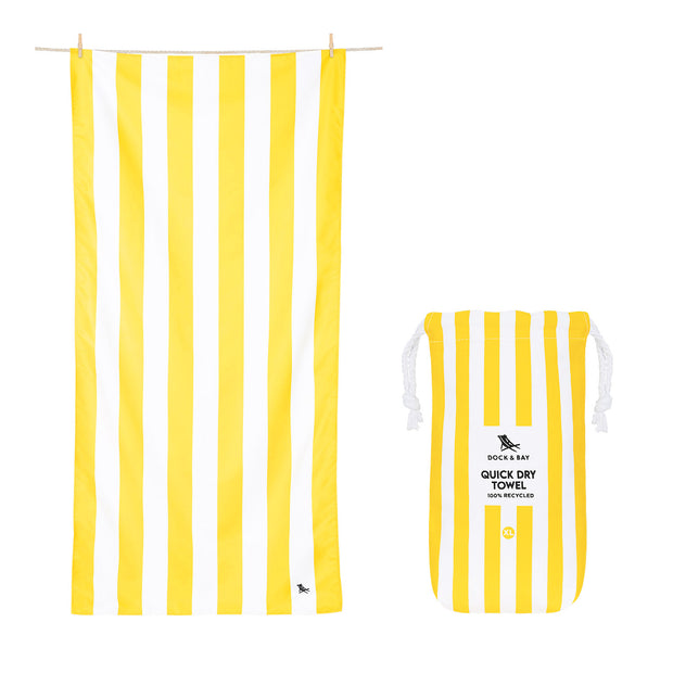 Dock & Bay Quick Dry Towel - Boracay Yellow