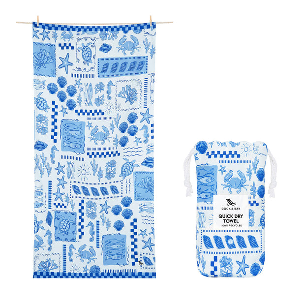 Dock & Bay Quick Dry Towel - Grecian Shores