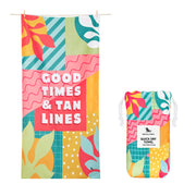 Dock & Bay Quick Dry Towel - Good Times & Tan Lines - Outlet