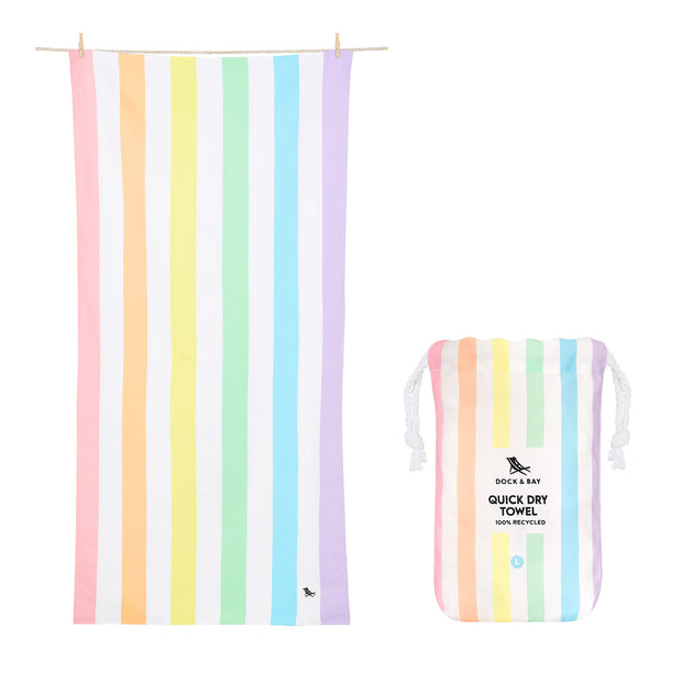 Dock & Bay Kids Beach Towel - Unicorn Waves
