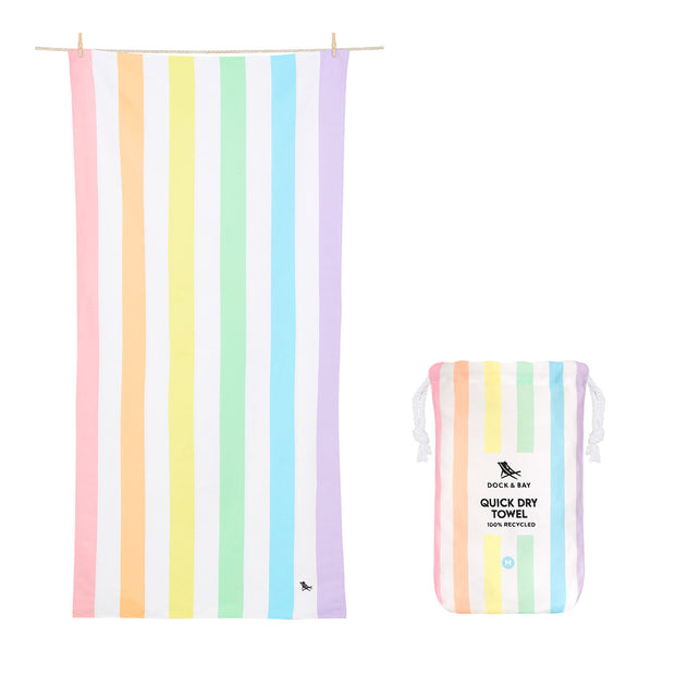 Dock & Bay Kids Beach Towel - Unicorn Waves