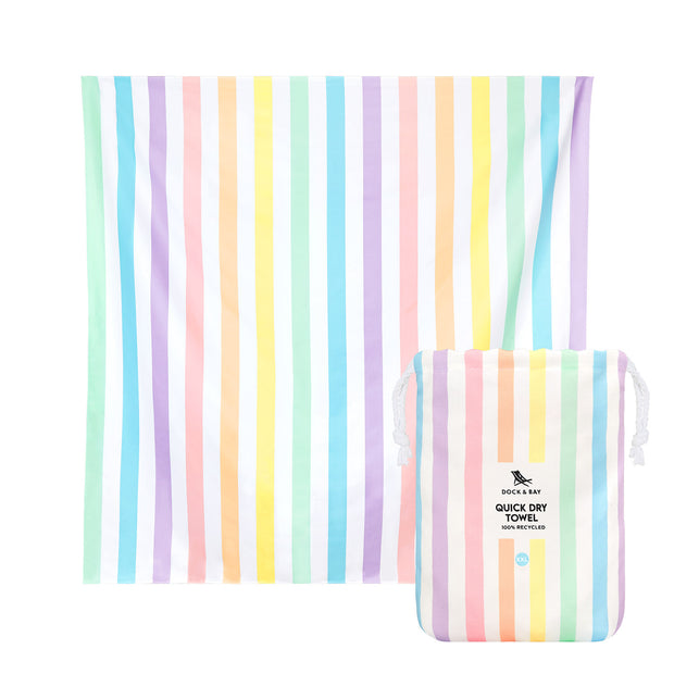 Dock & Bay Quick Dry Towel - Extra Extra Large  - Unicorn Waves - Outlet