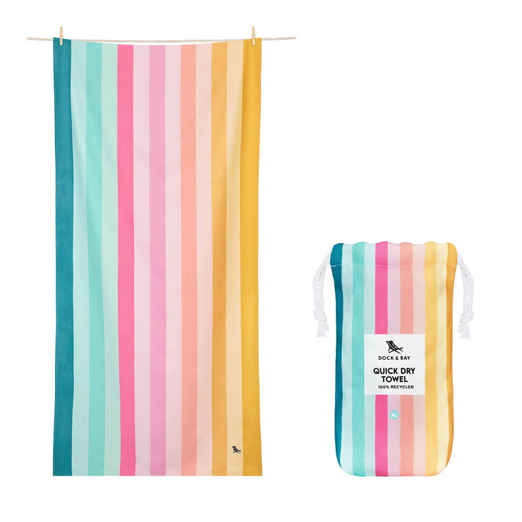 Dock & Bay Quick Dry Towels - Coastal Candy