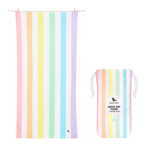 Dock & Bay Quick Dry Towel - Unicorn Waves - Outlet