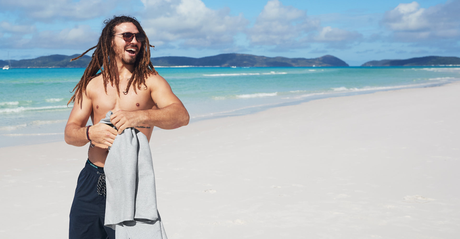 Dock & Bay Quick Dry Towel - Mountain Grey