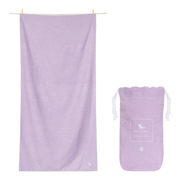 Dock & Bay Quick Dry Towel - Meadow Lilac