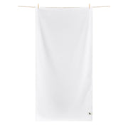 Dock & Bay Quick Dry Bath Towel - Crystal White - Customized Embroidery Personalized for You